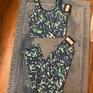 DYI cropped legging and bra set